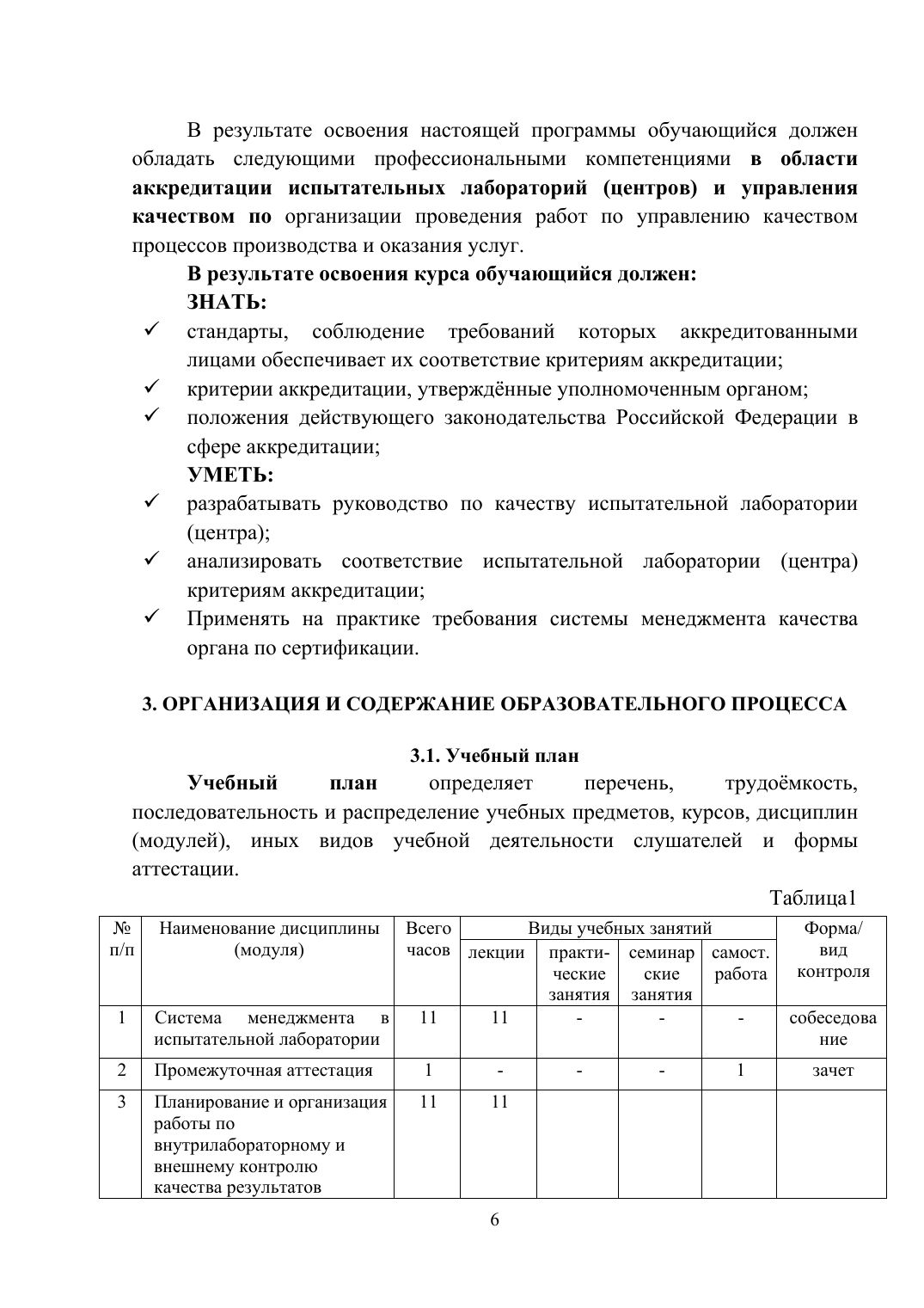 Страница 6 из 26: Программа повышения квалификации