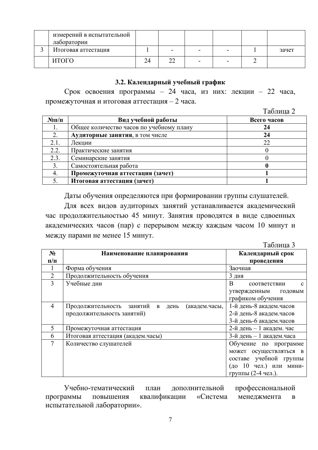 Страница 7 из 26: Программа повышения квалификации